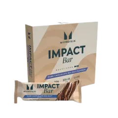 My Protein Impact Dark Choc Sea Salt Prot. Bar 64g
