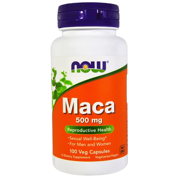 Now Maca 500mg 100caps