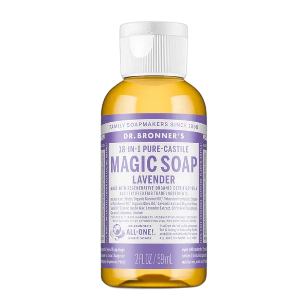 Dr Bron M Org Lavender Liq Soap 2oz/59ml