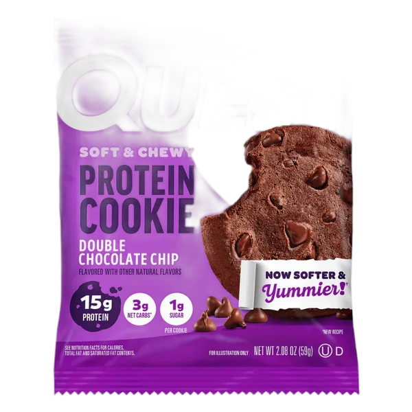 Quest Double Choc Chip Protein Cookie 59g