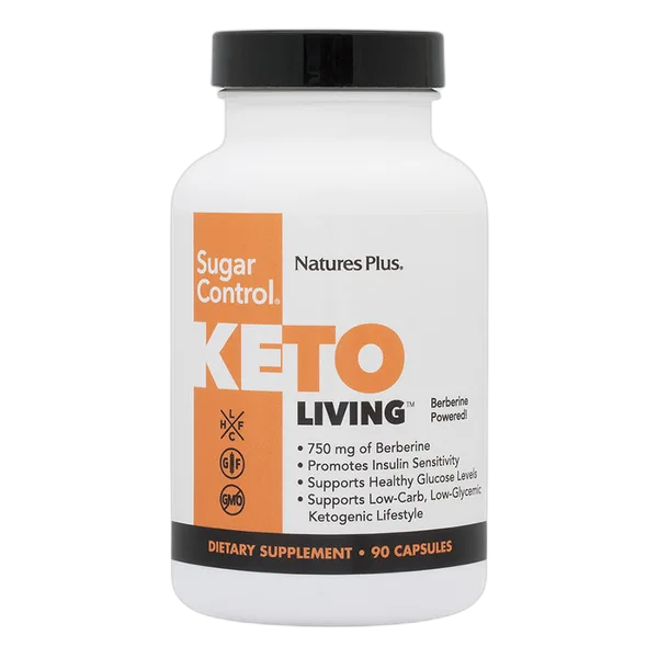 Natures Plus Keto Living Sugar Controls 90'S