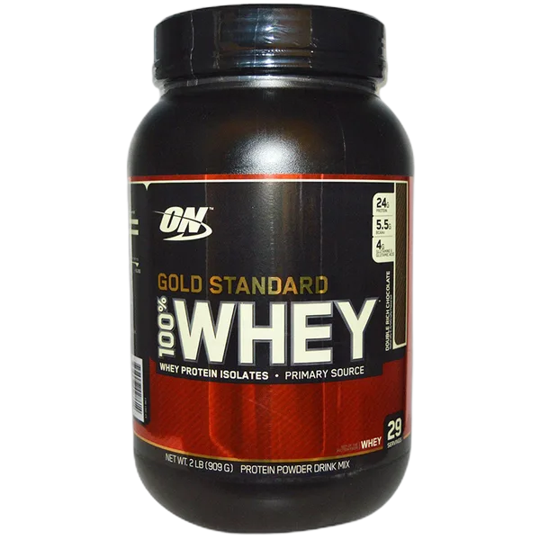 Optimum Nutrition Gold Stnrd 100% Whey-Double Rich Choc (2lbs) 909g