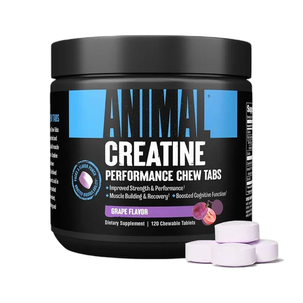 Un Animal Creatine Grape Flavor 120tabs