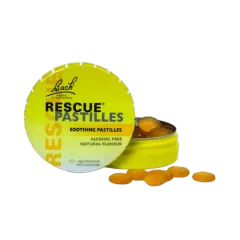 Bach Rescue Orange & E/Flower Soothing Pastilles 50g