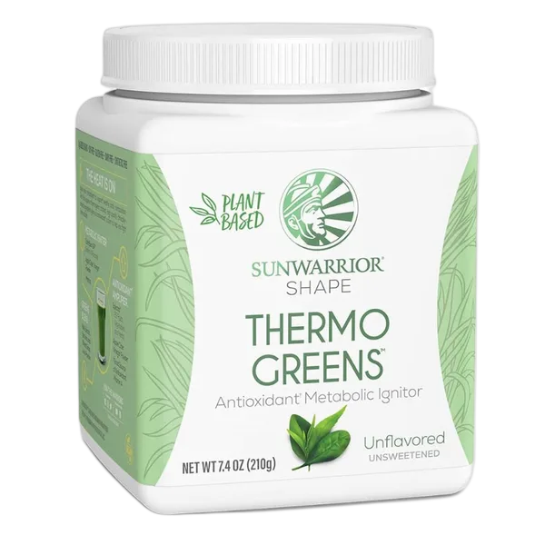Sunwarrior Shape Thermo Greens Unflavored Powder 210g