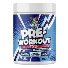Muscle Moose Pre-Workout Blue R/Berry 280g
