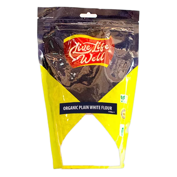 Live Life W Org Plain White Flour 750gm Plwt25