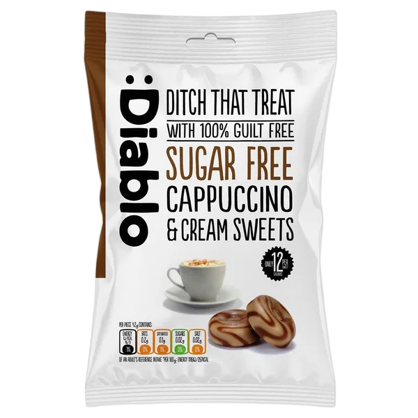 Diablo Nas Gf 80% Dark Chocolate With Stevia 75g #Chk-075-Dks-P15
