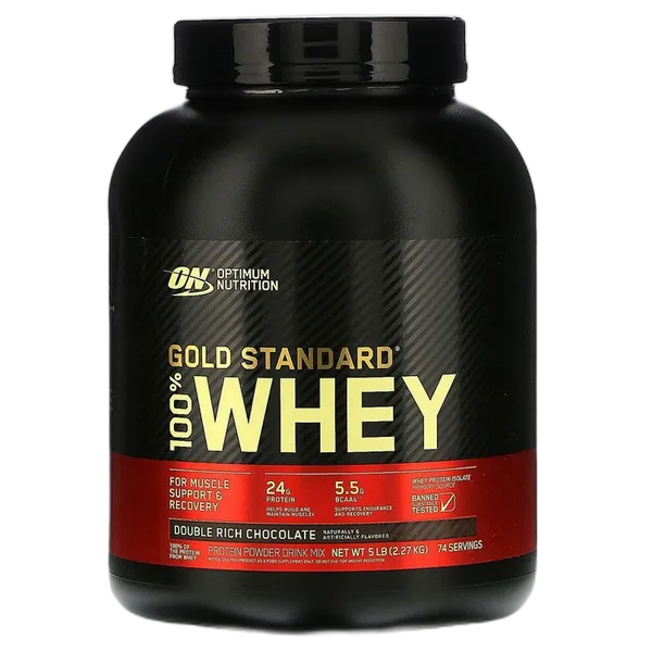 Optimum Nutrition Gold Standard 100% Whey Double Rich Chocolate 5lbs(2.27kg)