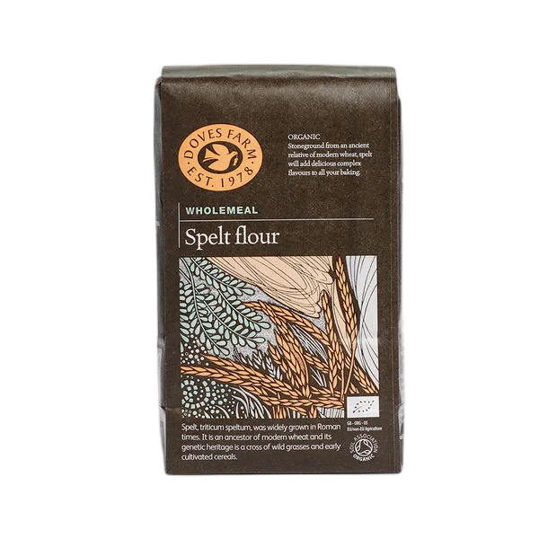 Doves Org Wholegrain Spelt Flour 1kg