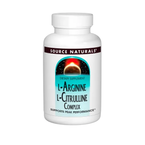 Source Naturals L-Arginine L-Citrulline Complex 1000mg 60tabs