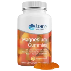 Trace Minerals Magnesium Gummies Tangerine 120s