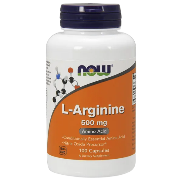 Now L-Arginine 500mg 100caps