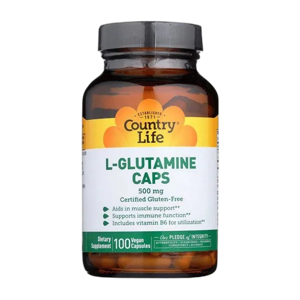 Country Life L-Glutamine 500mg 100'S