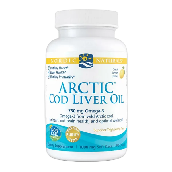 Nordic Naturals Arctic Cod Liver Oil 90s