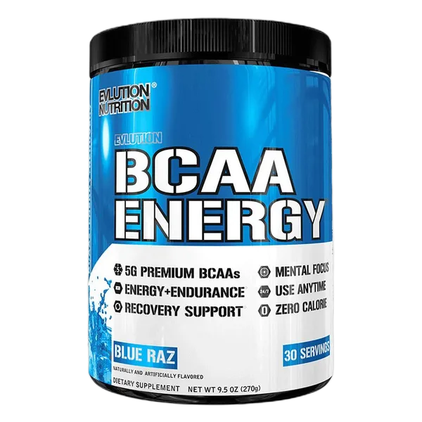 Evl Bcaa Energy Blue Raz 30svs 9.5 2oz 270g