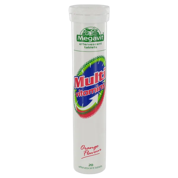 Megavit Multivitamins 20 Eff Tabs