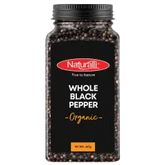 Naturalli Org Whole Black Pepper 60g