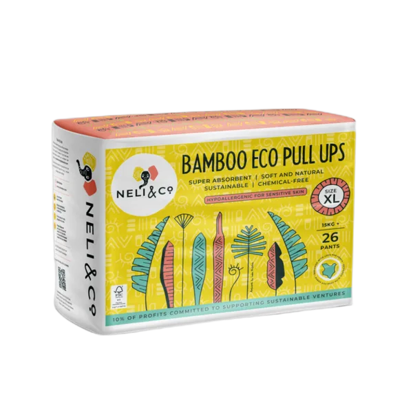 Neli & Co Bamboo Pull Ups (Xl) 15kgs+ 26’S