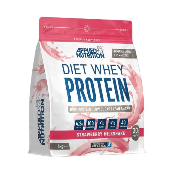 Applied Nutrition Gf Diet Whey Protein Strawberry Milkshake 40s 1kg #Dw1s