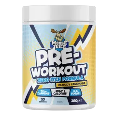 Muscle Moose Pre-Workout Cloudy Lemonade (20svs) 280g