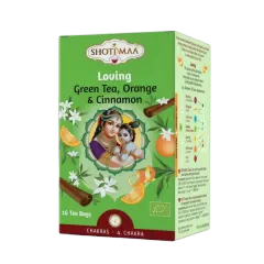 Shoti Maa Loving – Green, Orange & Cinnamon Tea 16’s 28.8g