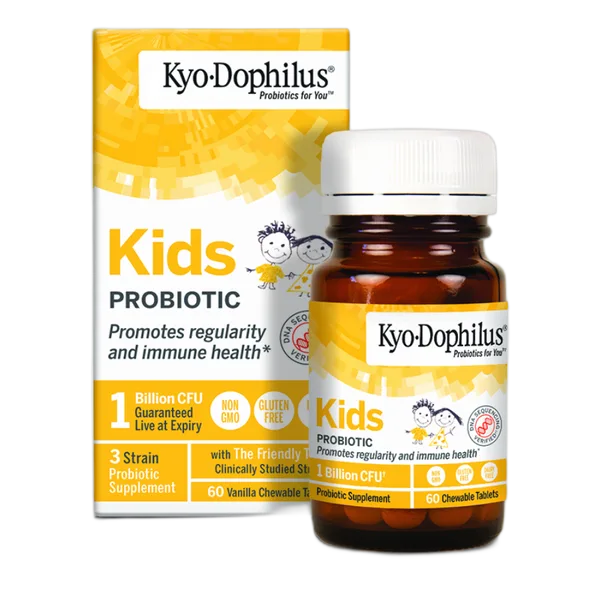 Kyolic Kyo-Dophilus Kids Probiotic 1 Billion 60s