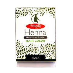 Naturalli Henna Hair Color Black 60g