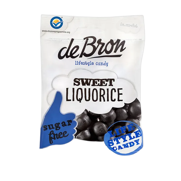 Debron Bolletjes Sweet Licorice S/Free 100gm