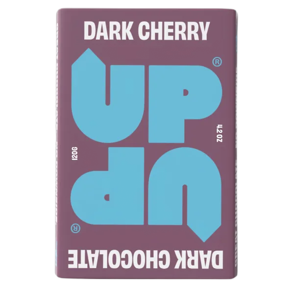 Up-Up Dark Cherry Choc 120g