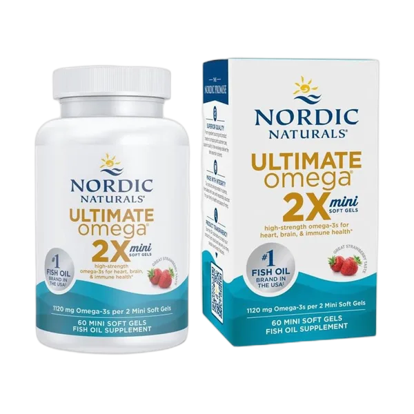 Nordic Naturals Ultimate Omega 2x Mini 1120mg 60sftgls