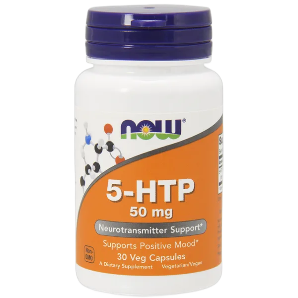 Now 5-Htp 50mg 30capsules