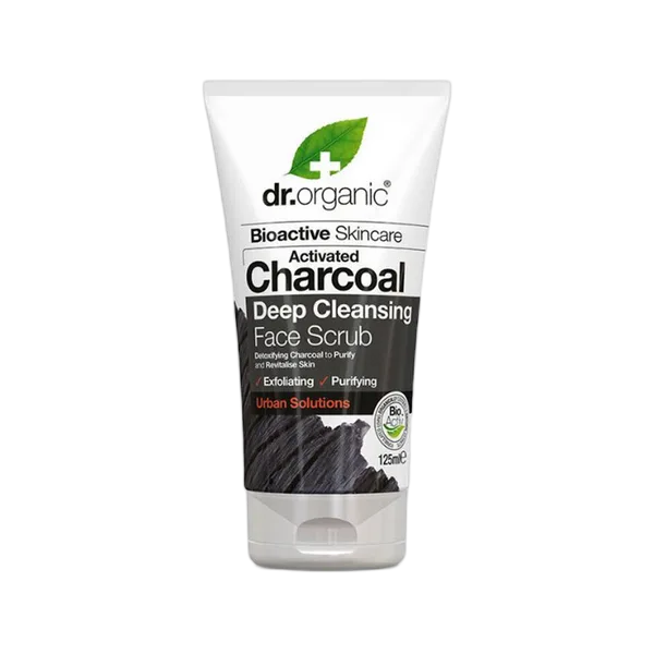Dr Organic Charcoal D.Cleancing Face Scrub 125ml