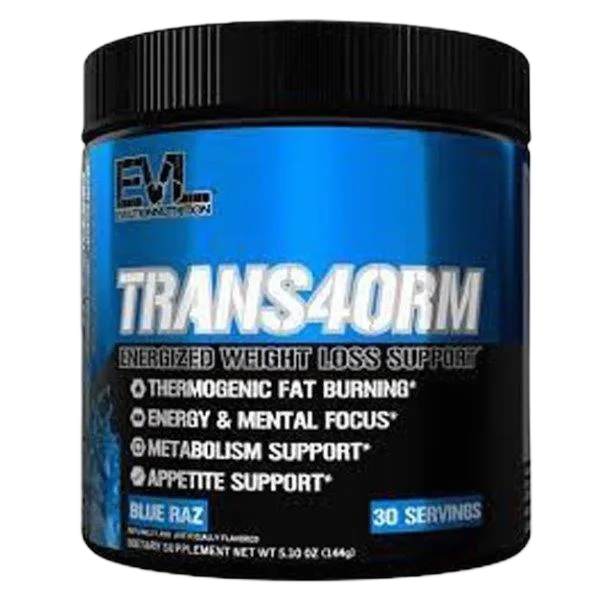 Evl Trans4orm  Energized Wls Blue Raz (30svs) 144g