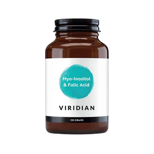 Viridian Myo-Inositol & Folic Acid Powder Vegan 120g