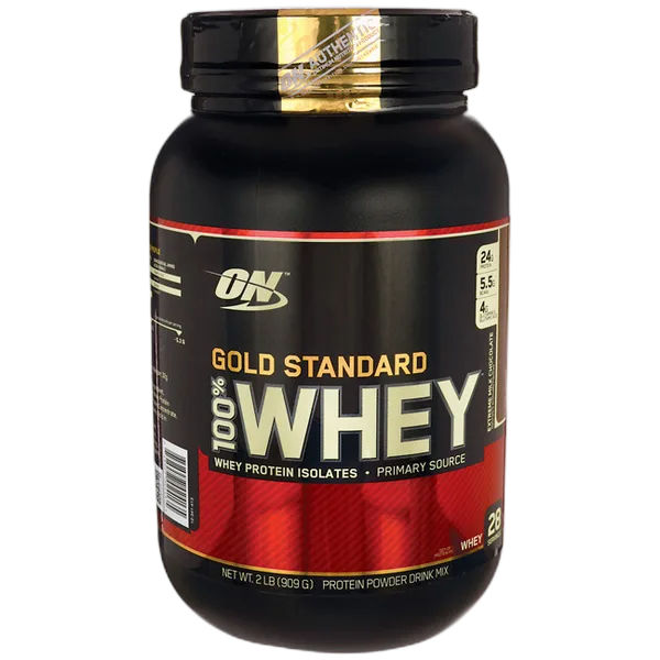 Optimum Nutrition Gold Stnrd 100% Whey- Extreme Milk Choc (2lbs)907g