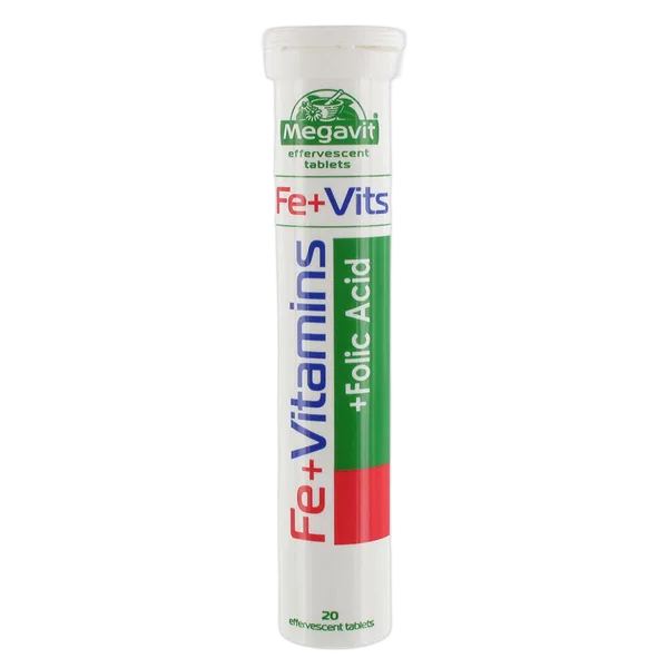 Megavit Fe + Vitamins 20 Eff Tabs