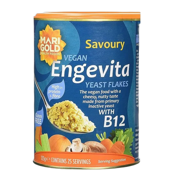 Marigold Gf Engevita With B12 Nutritional Yeast Flakes (20svs) 100g #Mg15687