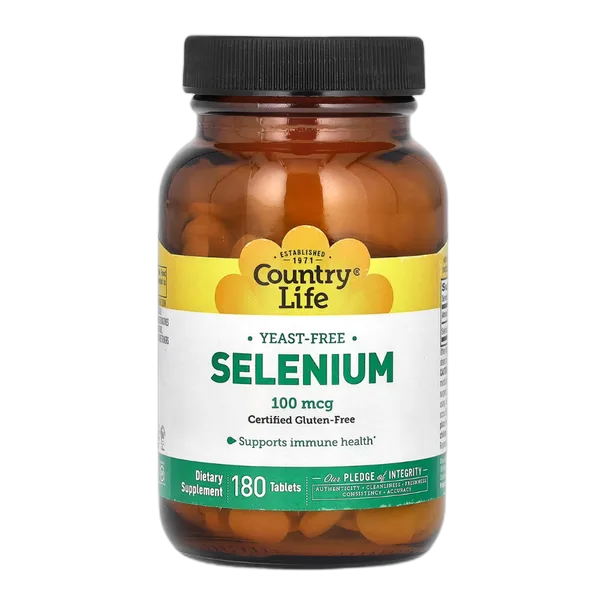 Country Life Gf Selenium 100mcg 180tabs