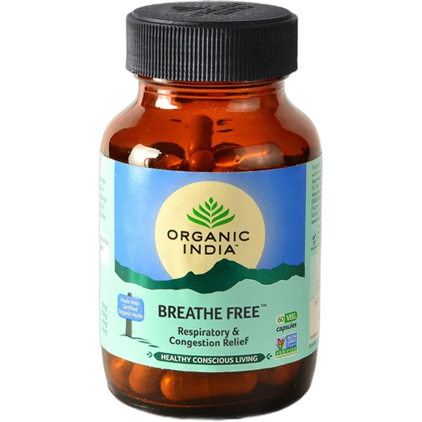 Organic India Breathe Free 60caps