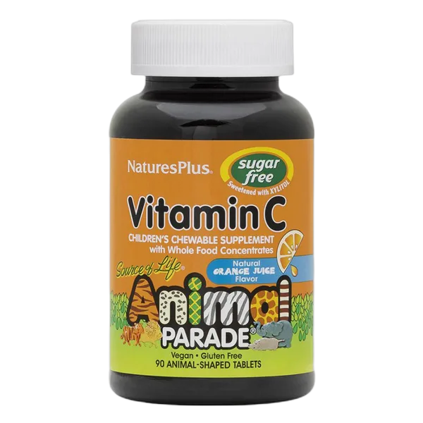 Natures Plus Vit C Orange 90animals