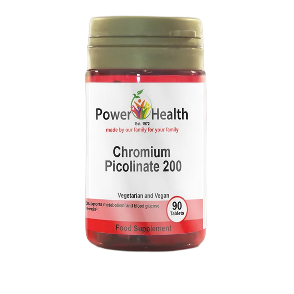 Power H Chromium Picolinate 200 90'S