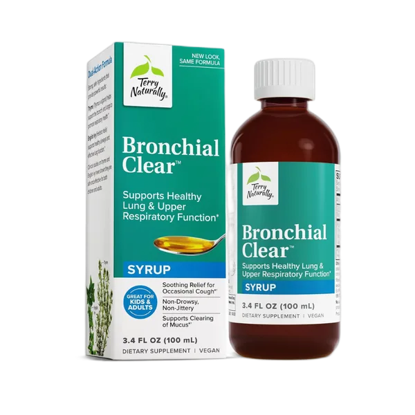 Terry Naturally Bronchial Clear Syrup (3.4oz) 100ml