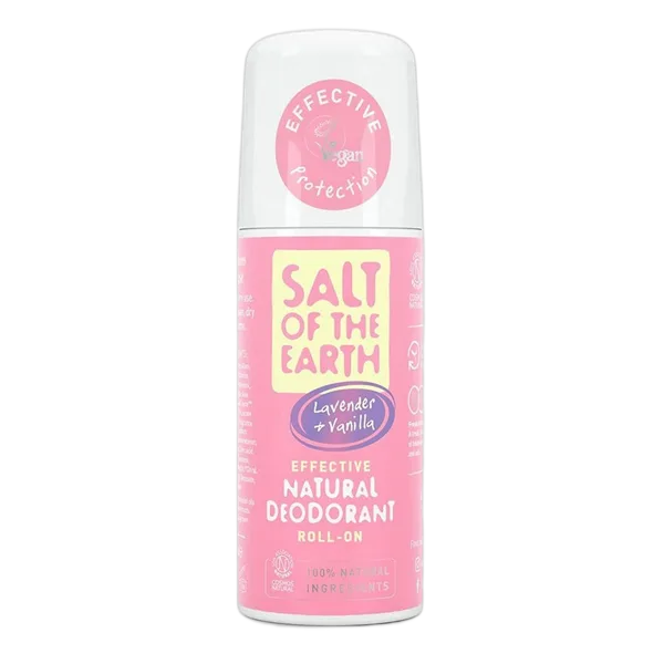 Salt Of The Earth 100% Natural Lav. Vanilla Deod. 75ml