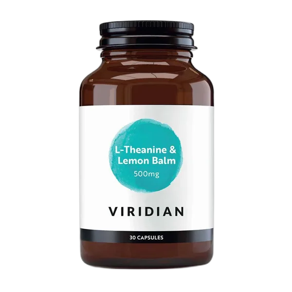 Viridian L-Theanine  & Lemon Balm 30veg Caps