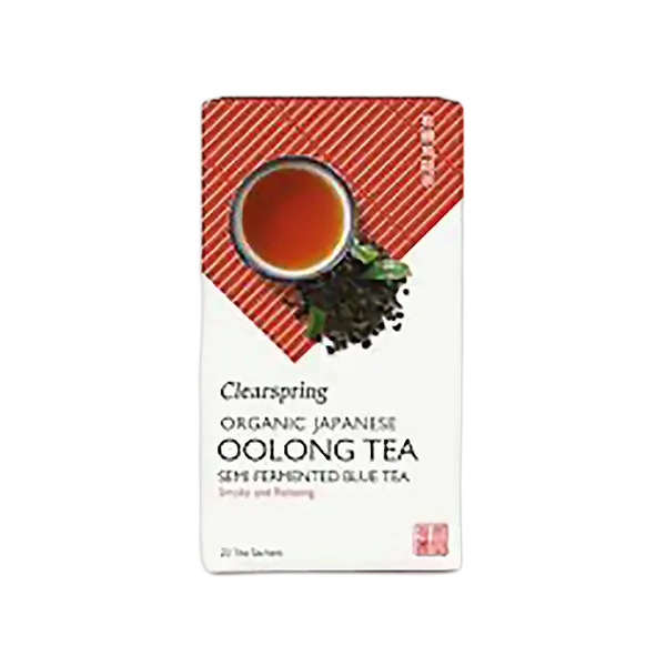 Clear Spring Org Jap Oolong Semi-Fermented Blue Tea 20s