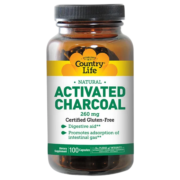 Country Life Charcoal 100caps