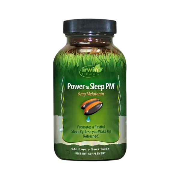 Irwin Power To Sleep Pm 6 Mg Melatonin 60 Sfgls