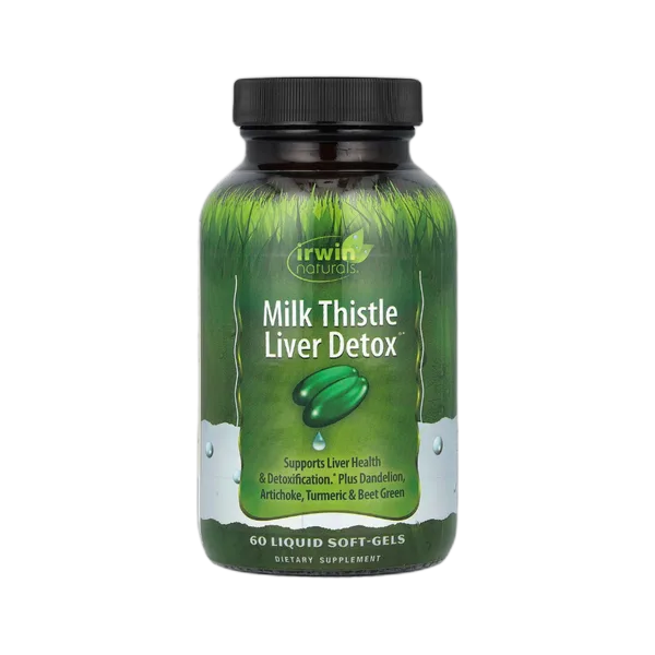 Irwin Naturals Milk Thistle Liver Detox 60 Liq Sftgls