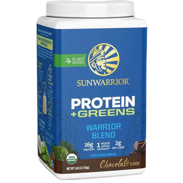 Sunwarrior Blend Greens & Prot Choc 750g